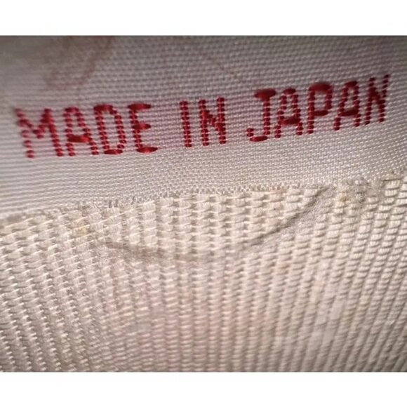 Vintage Woven Basket With Embroidered Owls & Ribbon Details Made in Japan - Picture 2 of 3